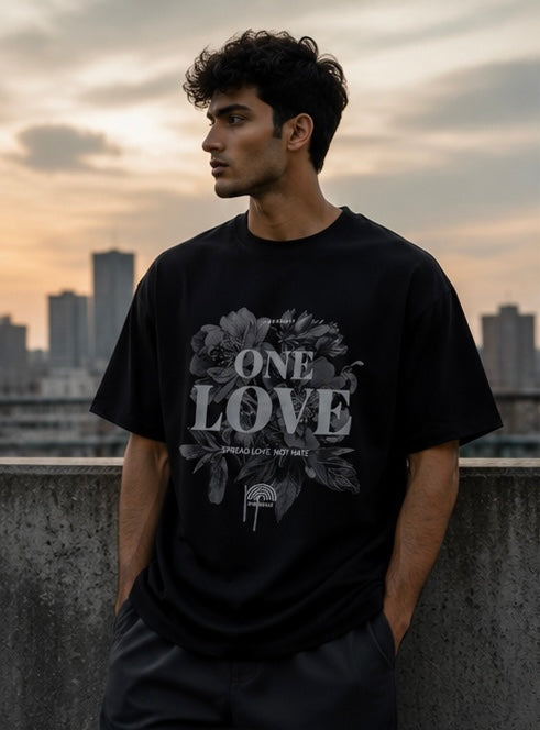 One Love Oversized Tee