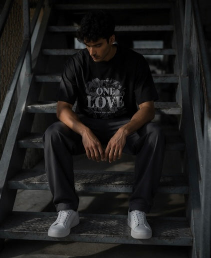 One Love Oversized Tee