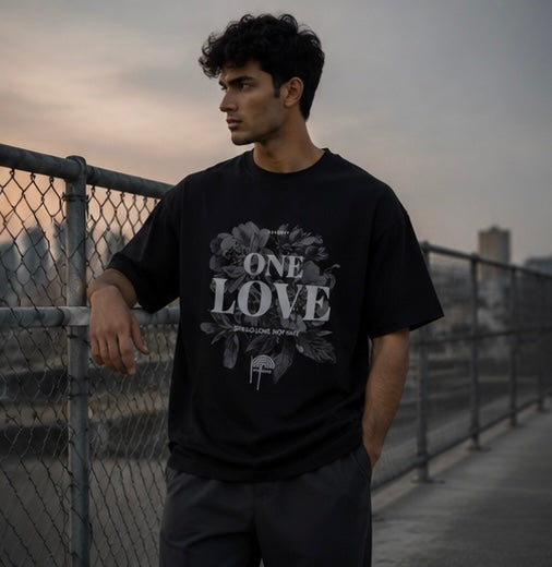 One Love Oversized Tee