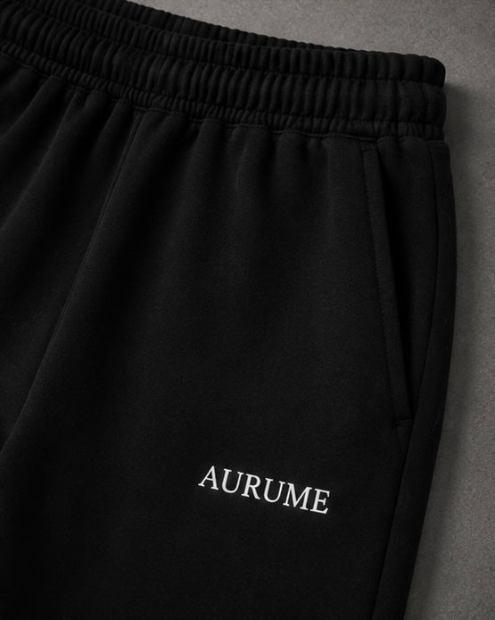 Black Relaxed Fit Track Pant