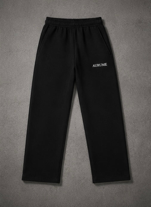 Black Relaxed Fit Track Pant