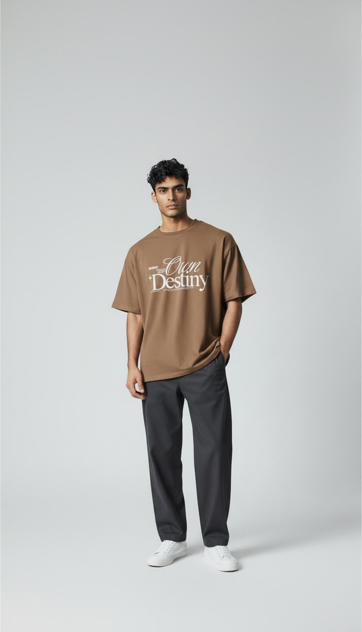 Own Destiny Oversized Tee