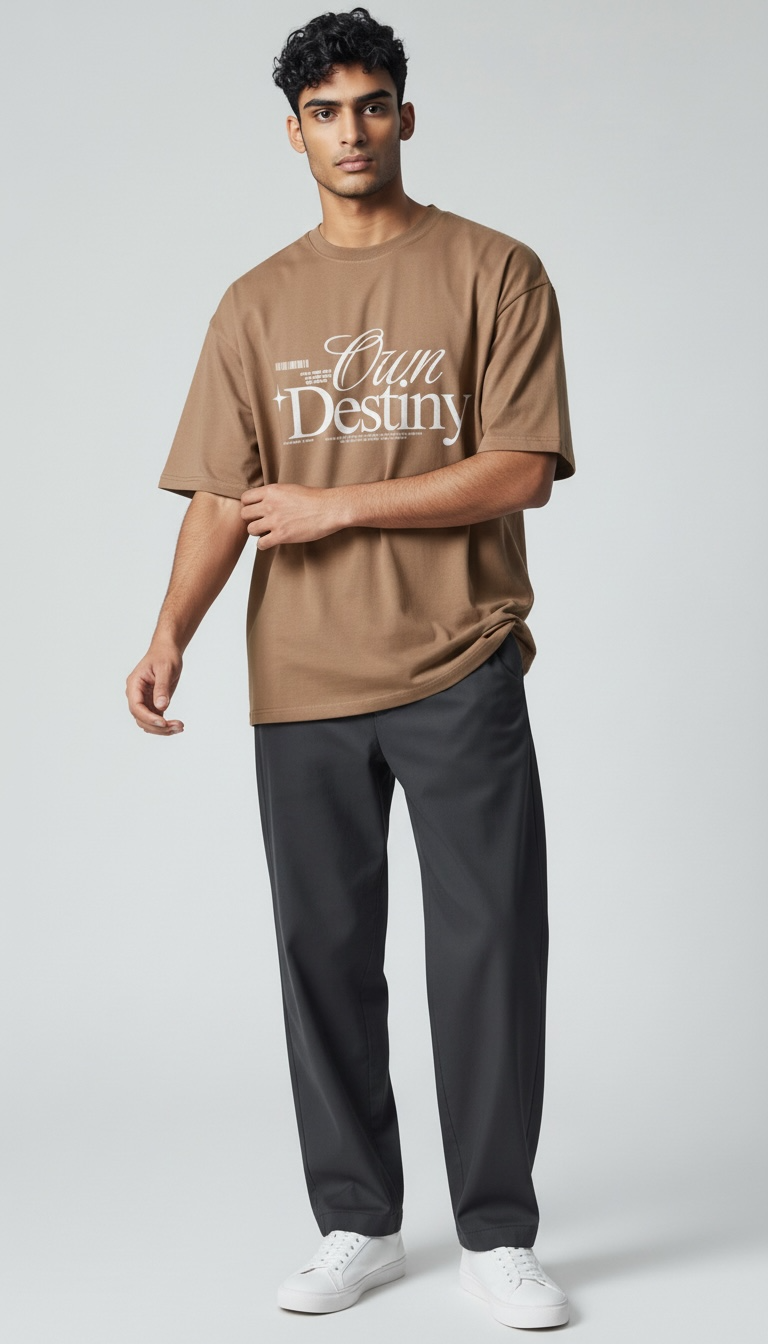 Own Destiny Oversized Tee